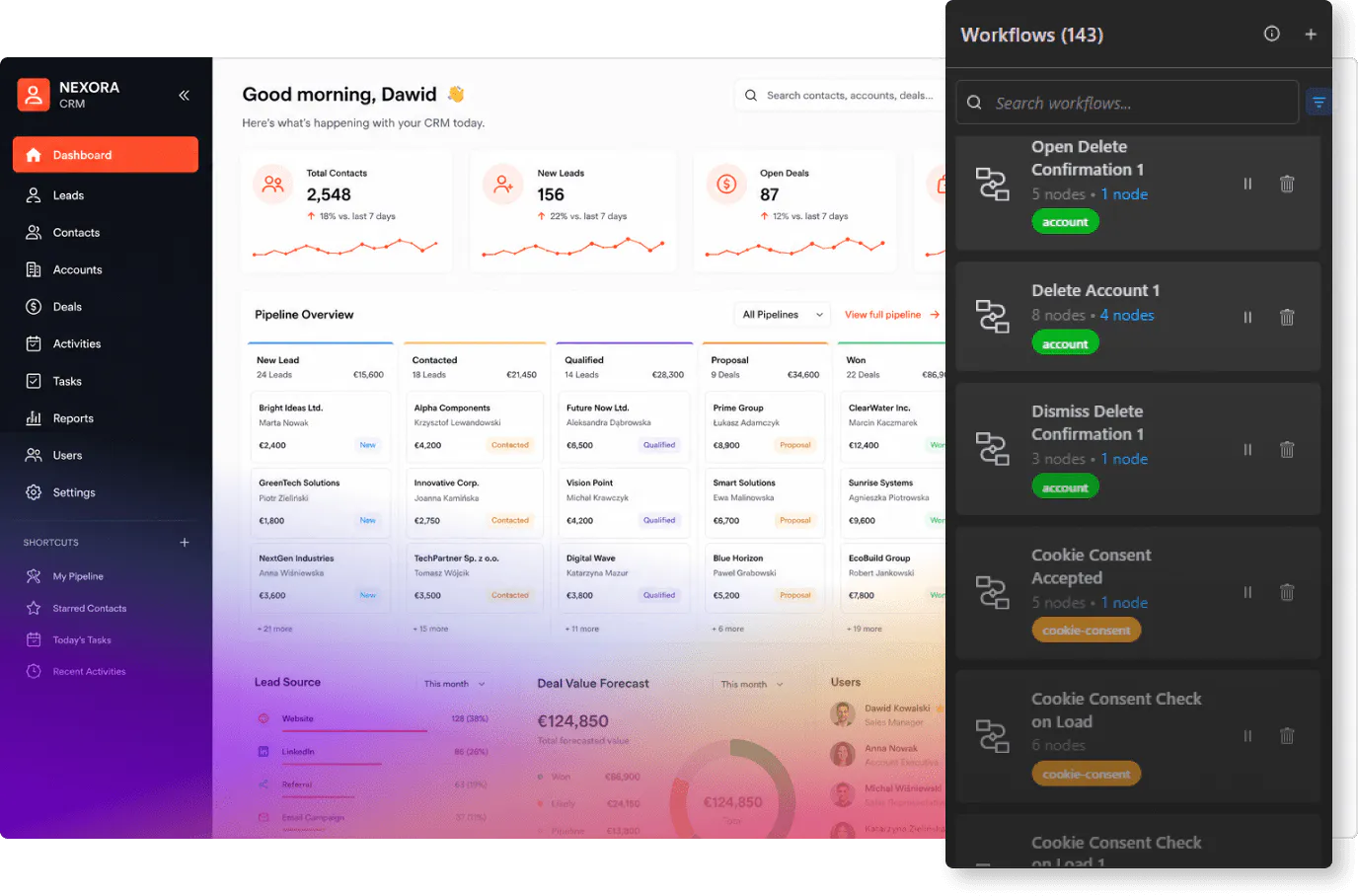 Image of dynamic website with TeleportHQ data source integration